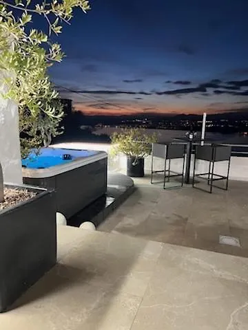 Apartmán Appartement Duplex Rosas Avec Terrasse Magnifique Jacuzzi Vue Mer